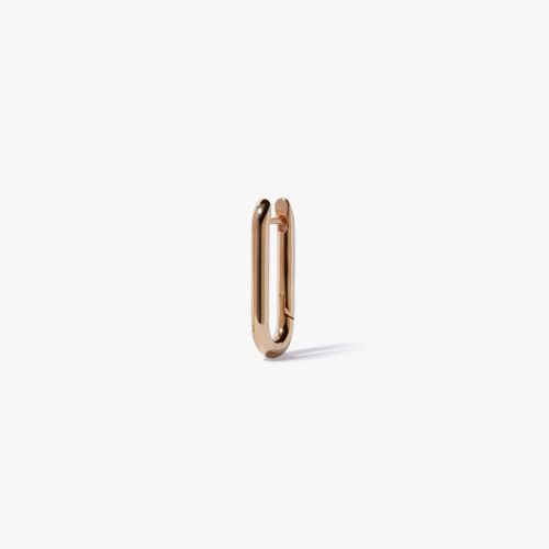 Knuckle 14ct Yellow Gold Hoop Earring